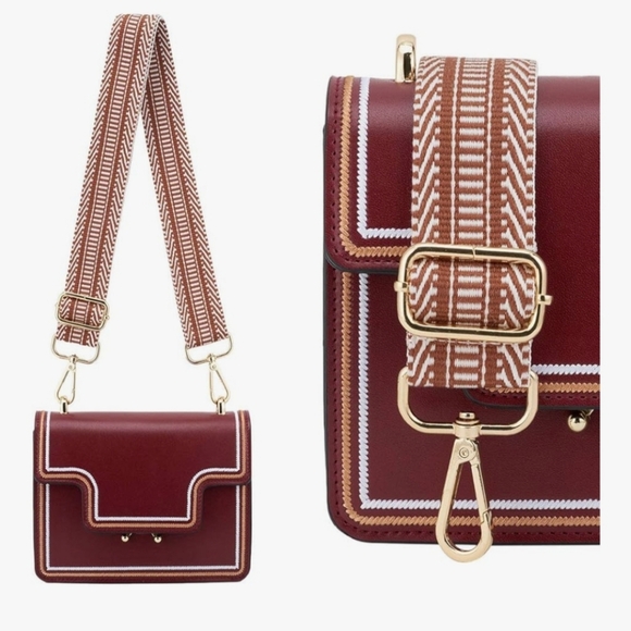 Wide Shoulder Strap Adjustable Replacement Belt Crossbody Canvas Bag Han… - Picture 1 of 5